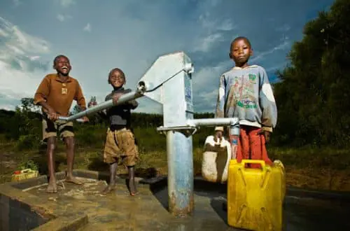 SKI Afridev hand pump