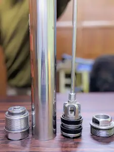 SS 304 stainless steel cylinder assembly for India Mark 2 hand pump, SKI