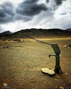 India Mark 2 hand pump installed in a village, shared on social media