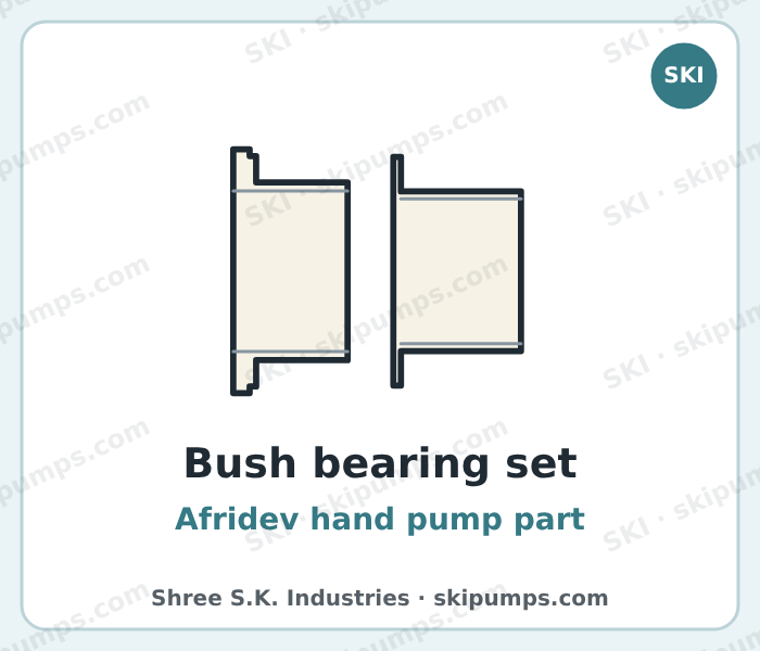 Afridev bush bearing set, SKI