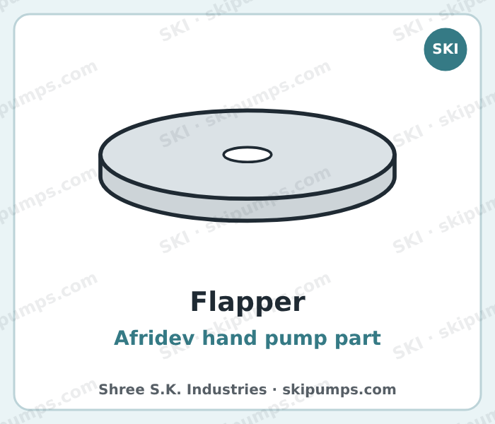 Afridev flapper, SKI