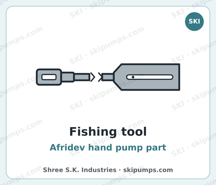 Afridev fishing tool, SKI